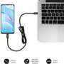 Subblim Cable Optimus USB-C a USB-C 60W 1m Negro